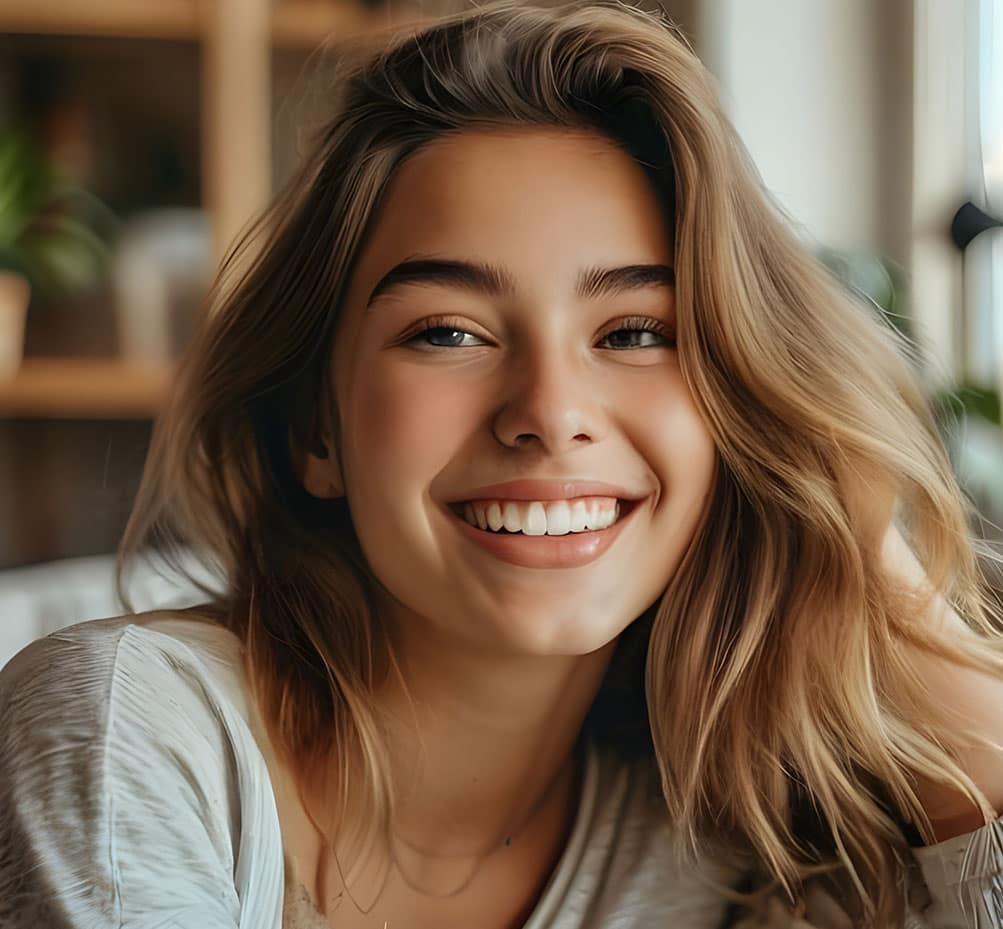 Cosmetic dentistry smile result at Sierra Springs Dental