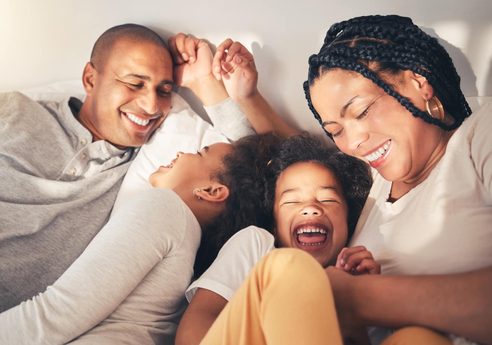 Family enjoying dental care together at Sierra Springs Dental in Airdrie